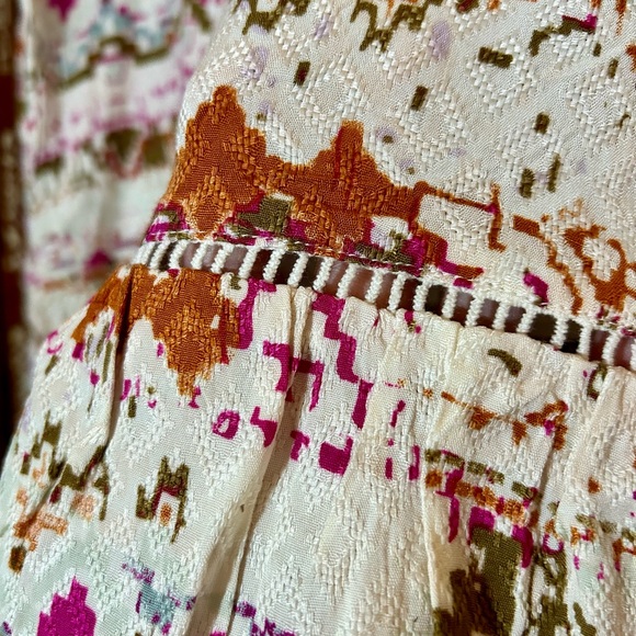 Colorful Patterned Skirt - Picture 4 of 11